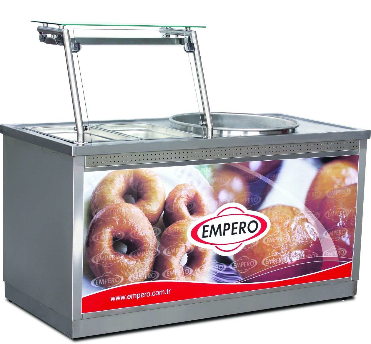 Empero EMP.LK.002 Saray ve İzmir Lokma Makine Tezgahı 25 lt LPG/Doğalgaz