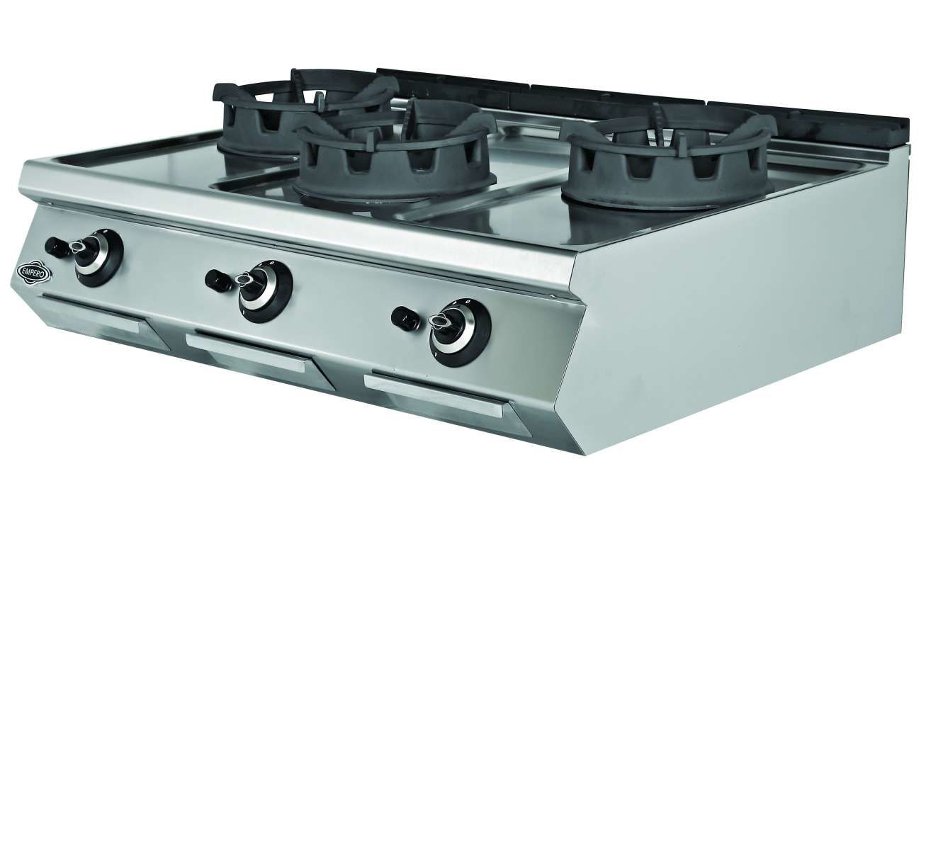 Empero EMP.PLS.7WK030 700 Seri Set Üstü 3'lü Wok Ocak Gazlı 120x73x30 cm