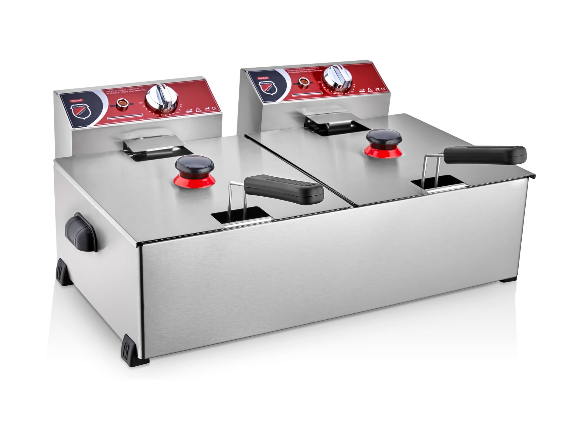 Silverinox 8+8 LT Kapasiteli Elektrikli Fritöz 2701