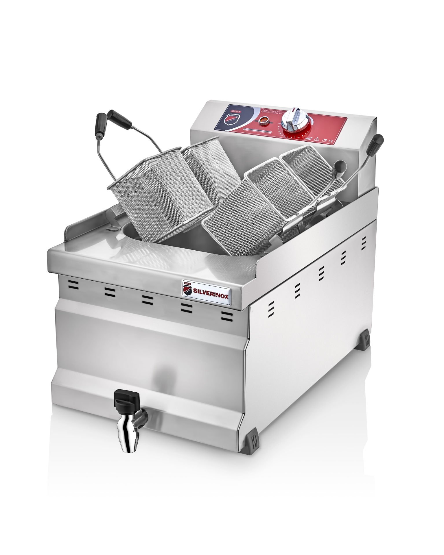 Silverinox 8 LT Kapasiteli Elektrikli Makarna Haşlama MK