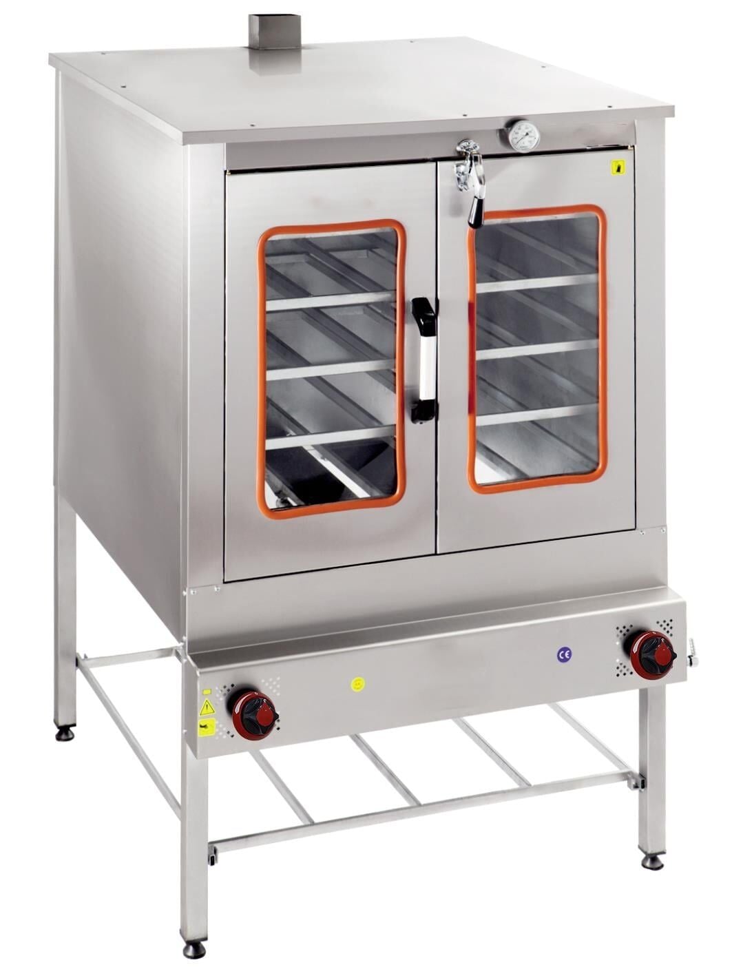 CSA Pasta Börek Fırını 5 Sıralı Gazlı ve Lpg Li Ce Belgeli 80x100x160 cm  KRCS.SPBFG.8016