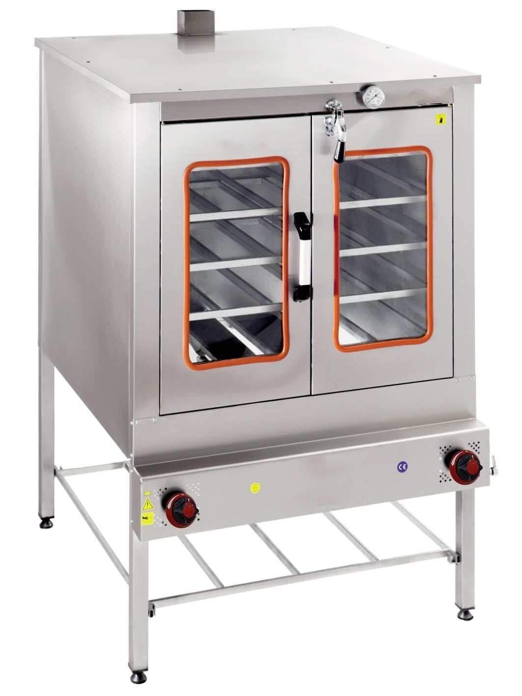 CSA Pasta Börek Fırını 5 Sıralı Gazlı ve Lpg Li Ce Belgeli 80x100x160 cm  KRCS.SPBFGL.8016