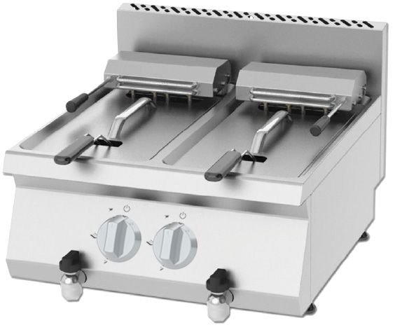 Kayalar 600 Seri 7+7 Lt  Elektrikli Fritöz / KEF-6060