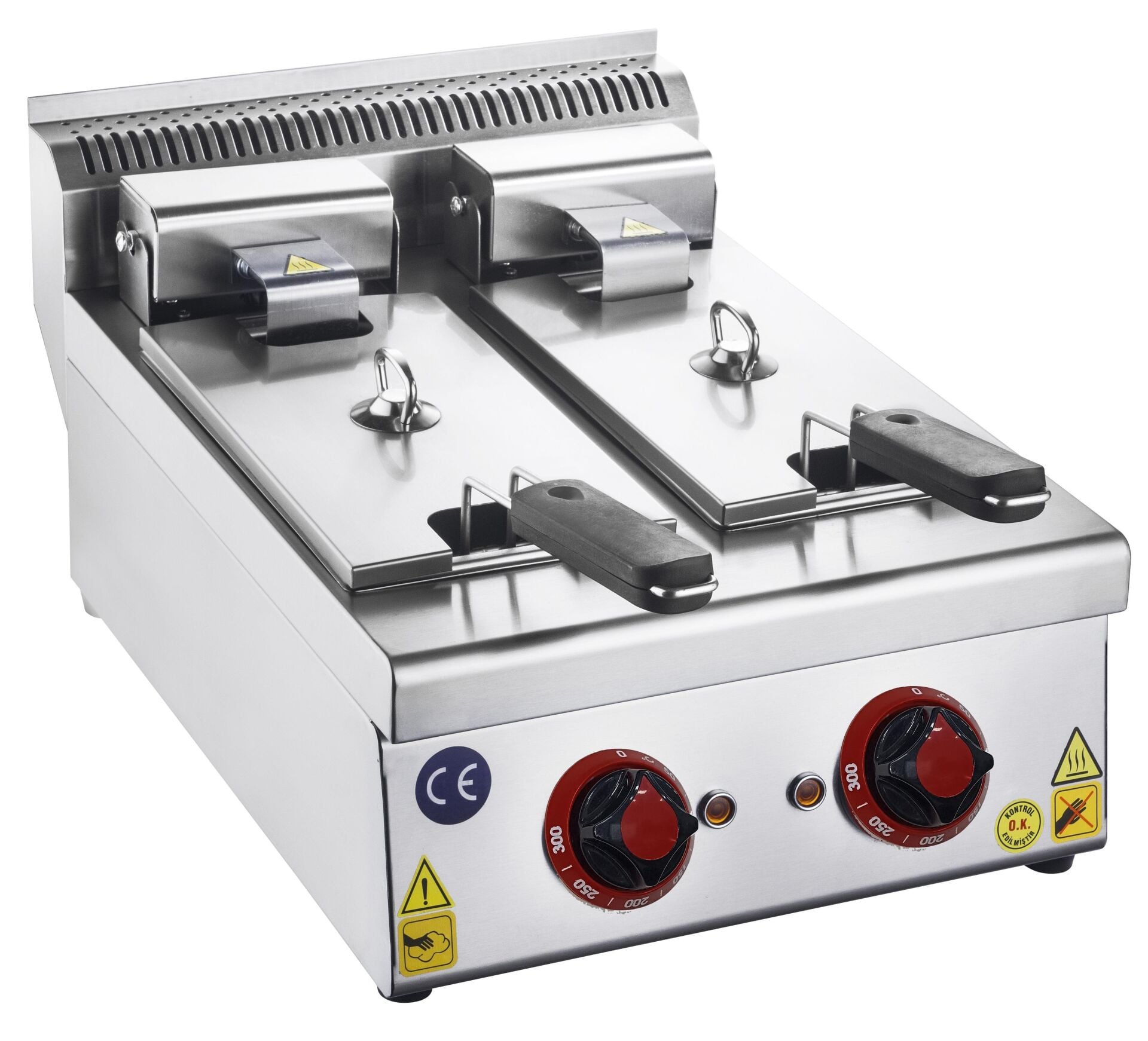 CSA Elektrikli Fritöz 3+3 Litre 40x57x29 cm KRCS.SFE.33