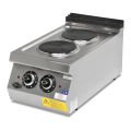 Empero EMP.PLS.7KE010-Y 700 Seri Set Üstü 2'li Ocak Yuvarlak Pleyt Elektrikli 40x73x30 cm