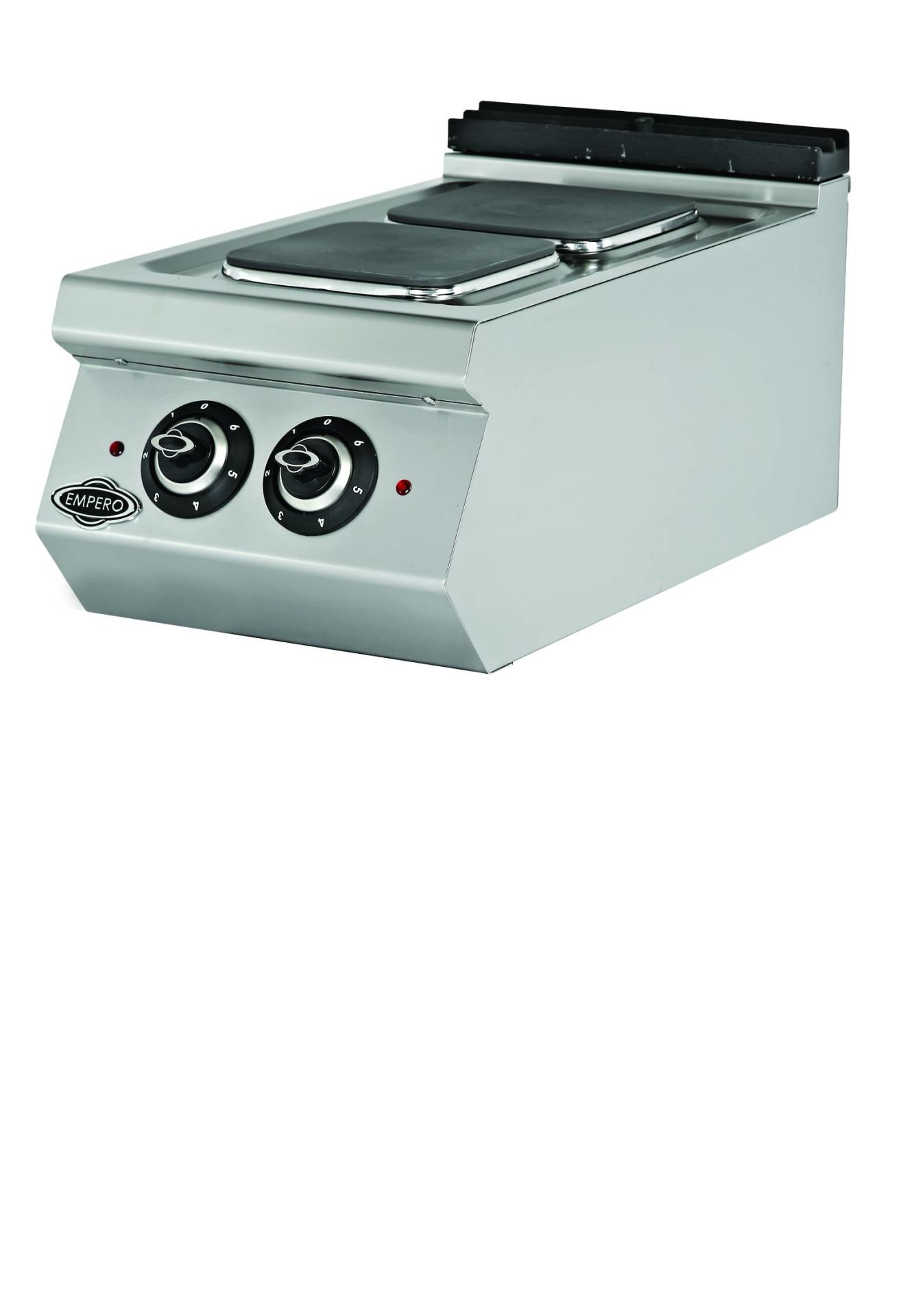 Empero EMP.PLS.7KE010 700 Seri Set Üstü 2'li Ocak Kare Pleyt Elektrikli 40x73x30 cm