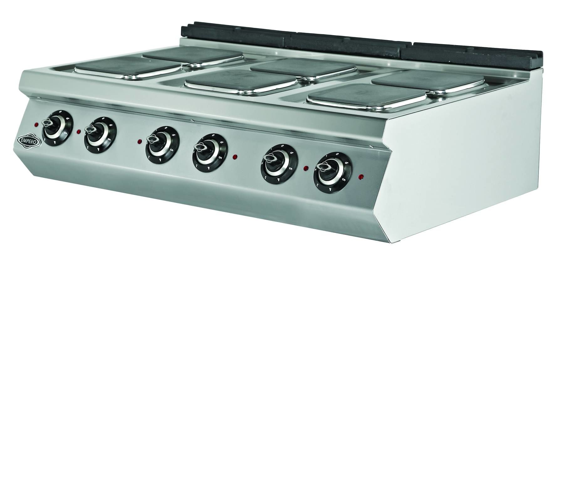Empero EMP.PLS.7KE030 700 Seri Set Üstü 6'lı Ocak Kare Pleyt Elektrikli 120x73x30 cm