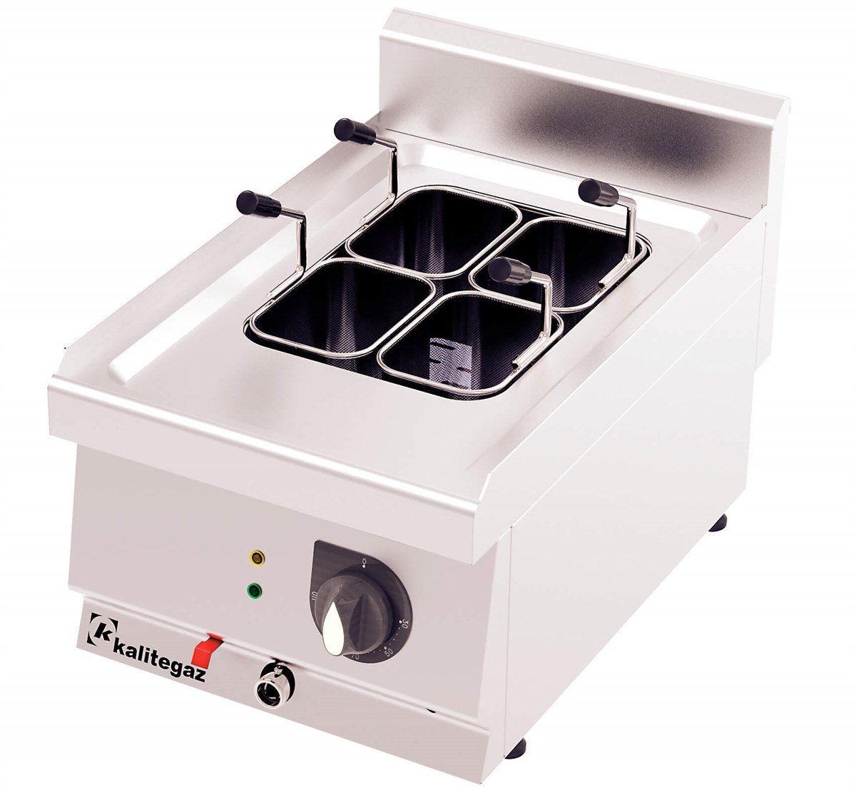 Kalitegaz Makarna Haşlama Makinesi 12 Litre Elektrikli 40x60x29 Cm PC4060E