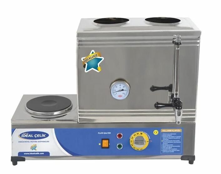Elektrikli Çay Ocağı 2 Demlikli 40'lık