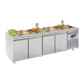 CSA CS.TEK.4.700.SHS Havuzlu Saladbar 4 Kapılı 632 L 235×70 Cm 304 Kalite