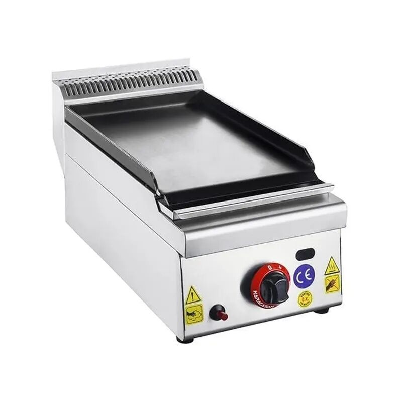 CSA Snack Seri Düz Pleyt Izgara Set Üstü Doğalgazlı 30×57 Cm KRCS.SIZPG.357