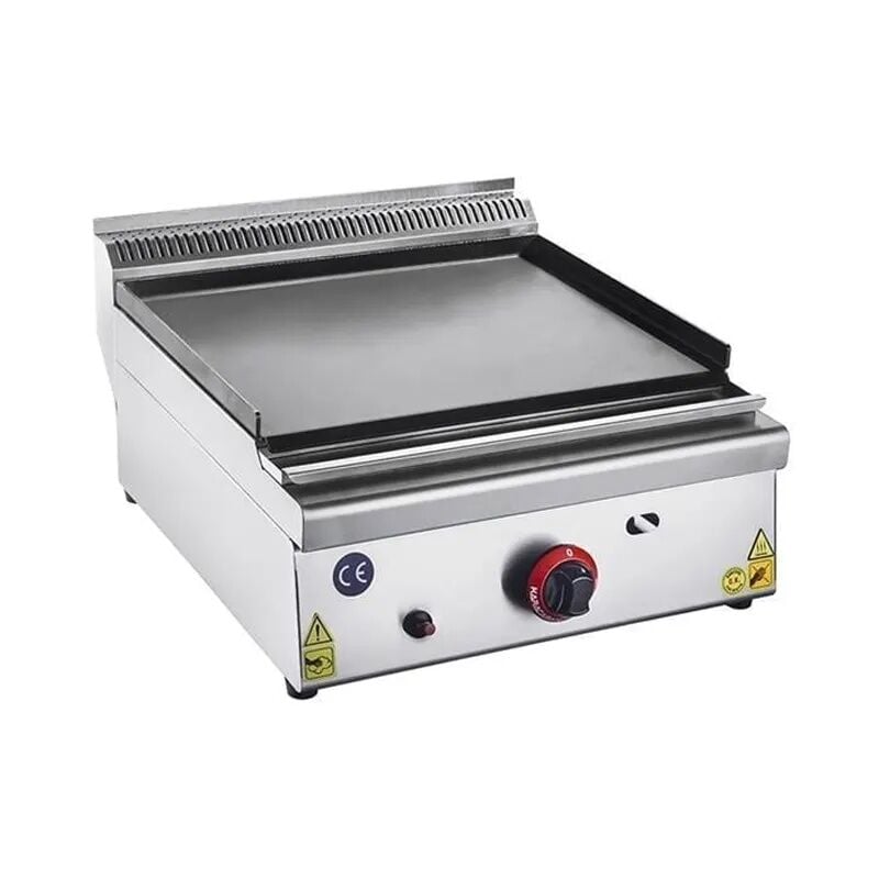 CSA Snack Seri Düz Pleyt Izgara Set Üstü Doğalgazlı 50×57 Cm KRCS.SIZPG.557