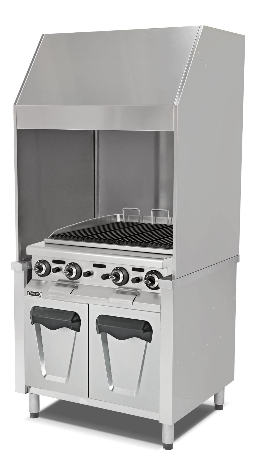 Empero EMP.OCG.020-W Paslanmaz Duvar Tipi Sulu Izgara 1365x850x2150 mm Gazlı