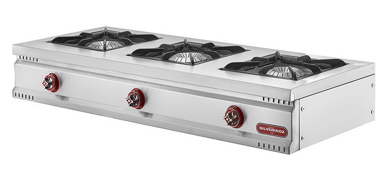 Silverinox 3'lü Set Üstü Midi Ocak LPG'li CE MD-4G