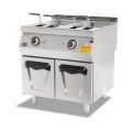 Empero EMP.PLS.7FE020-D 700 Seri Dolaplı 14+14 lt Fritöz Elektrikli 80x73x30 cm