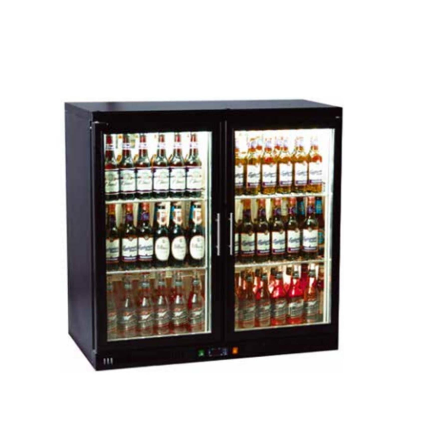CSA Bar Arkası Şişe Soğutucu 2 Kapılı 92x50x91 Cm CS.B.250