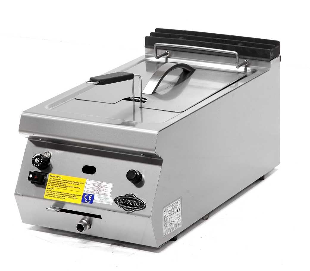 Empero EMP.PLS.7FG010-S Seri Set Üstü 12 lt Fritöz Gazlı 40x73x30 cm