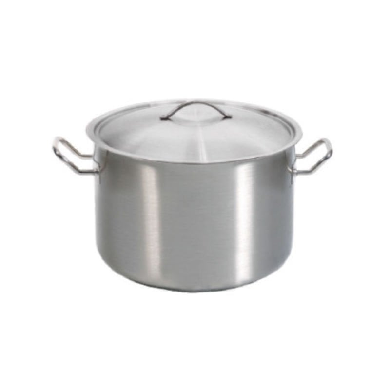 Kayalar Silindirik Orta Tencere Kapaklı - 16x11