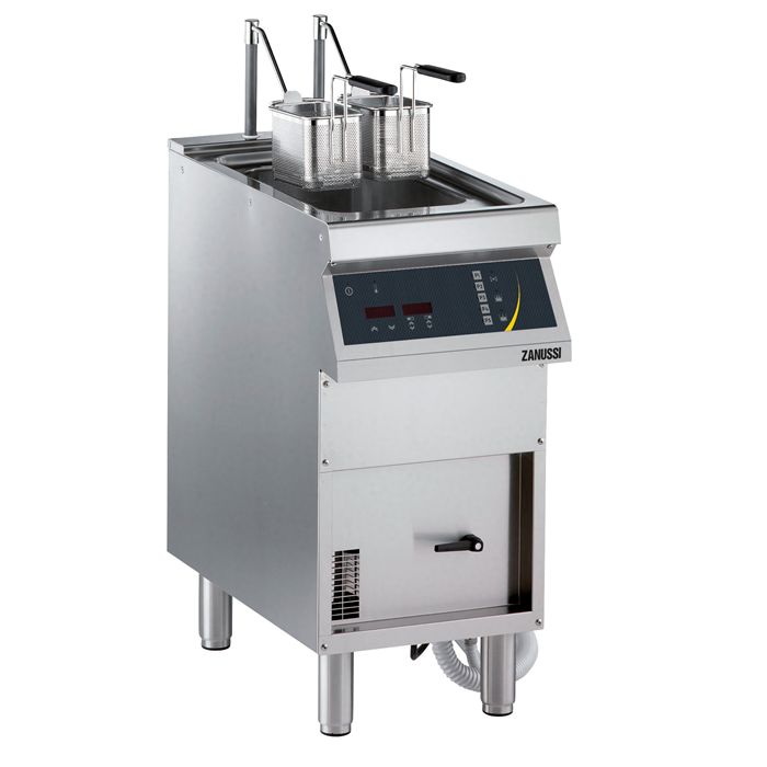 Zanussi  372100 EVO 700 Serisi Dolaplı 20 lt Programlanabilir Elektrikli Makarna Haşlama Makinesi 40x70x85 cm