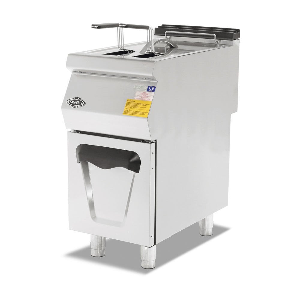 Empero EMP.PLS.7FG010 Seri Dolaplı 16 lt Fritöz Gazlı 40x70x85 cm