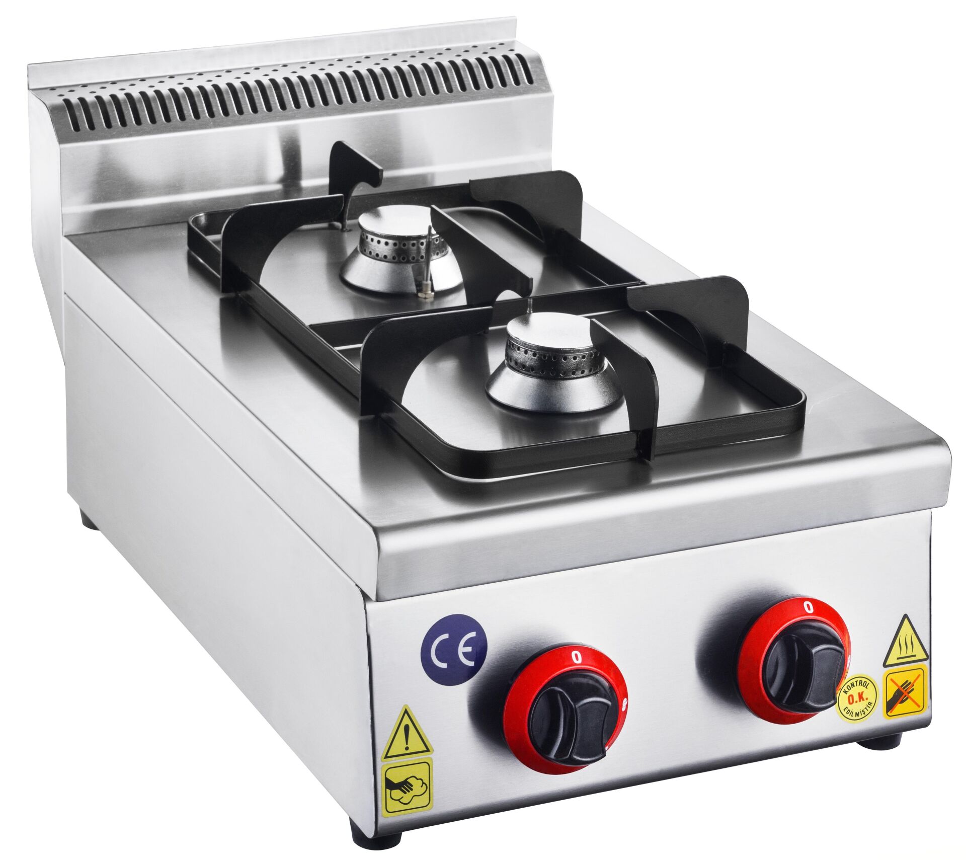 CSA 2 li Gazlı Ocak Set Üstü Snack 35x57x29 cm KRCS.SOG.357.CE