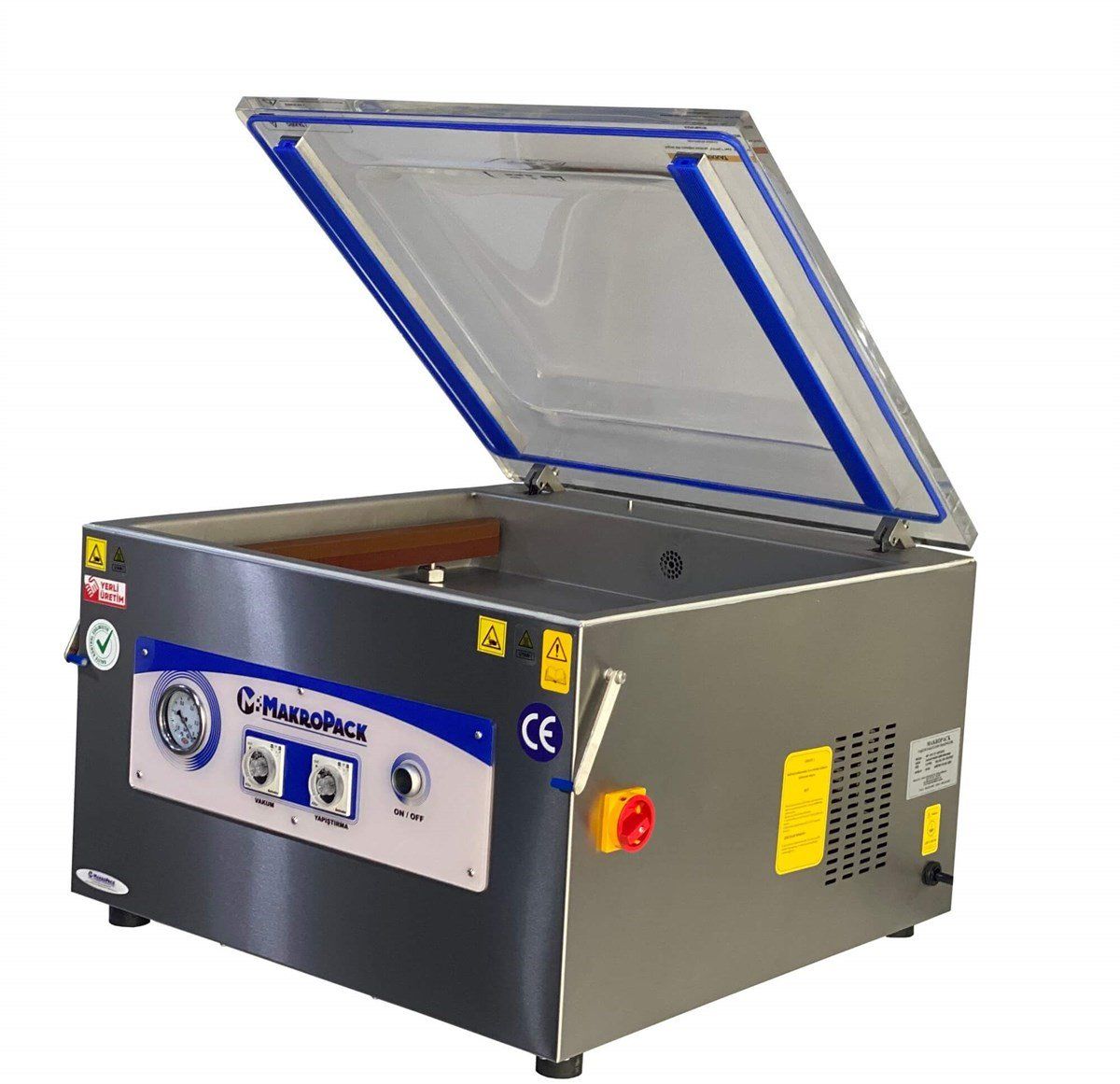 Makropack Vakum Makinesi 50+50 Cm Çift Çene Set Üstü MP-510-T2/S