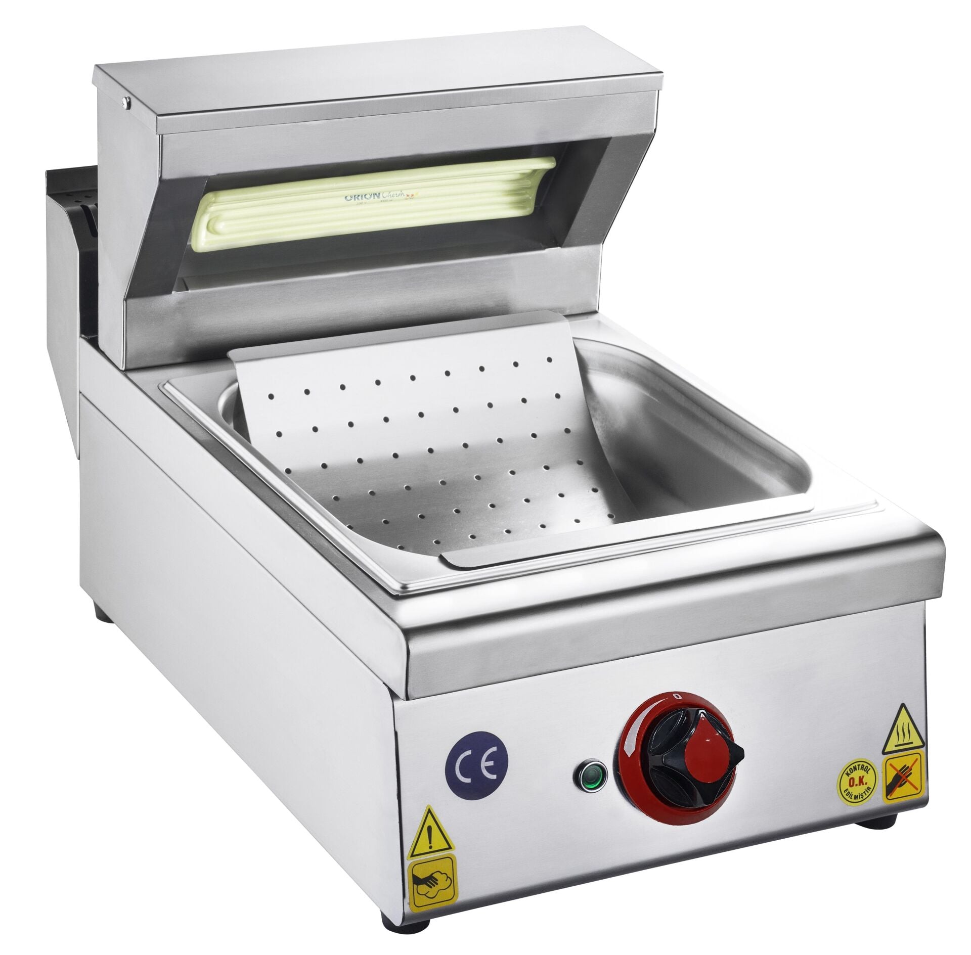 CSA Elektrikli Snack Patates Dinlendirme Makinesi 35x57x29 cm KRCS.SPDE.35