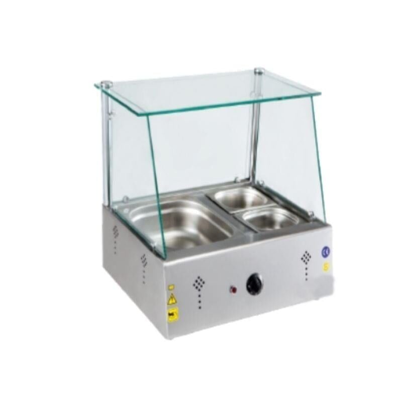 CSA Elektrikli Sosislik 3 Kaplık Set Üstü 545x440x550 mm KRCS.SSE.3