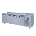 İceinox CTS 650 N CR Tezgah Tip Snack Seri 4 Kapılı Derin Dondurucu 650 L 430 K 250x70x85 Cm