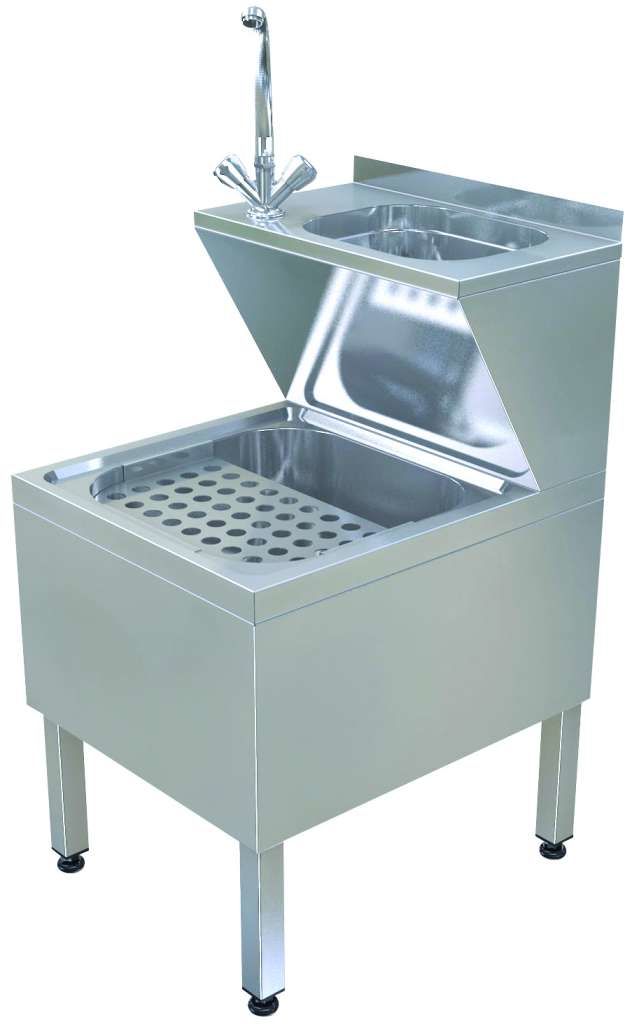 Empero EMP.PE.5060 Paspas Yıkama Evyesi 500x600x900 mm