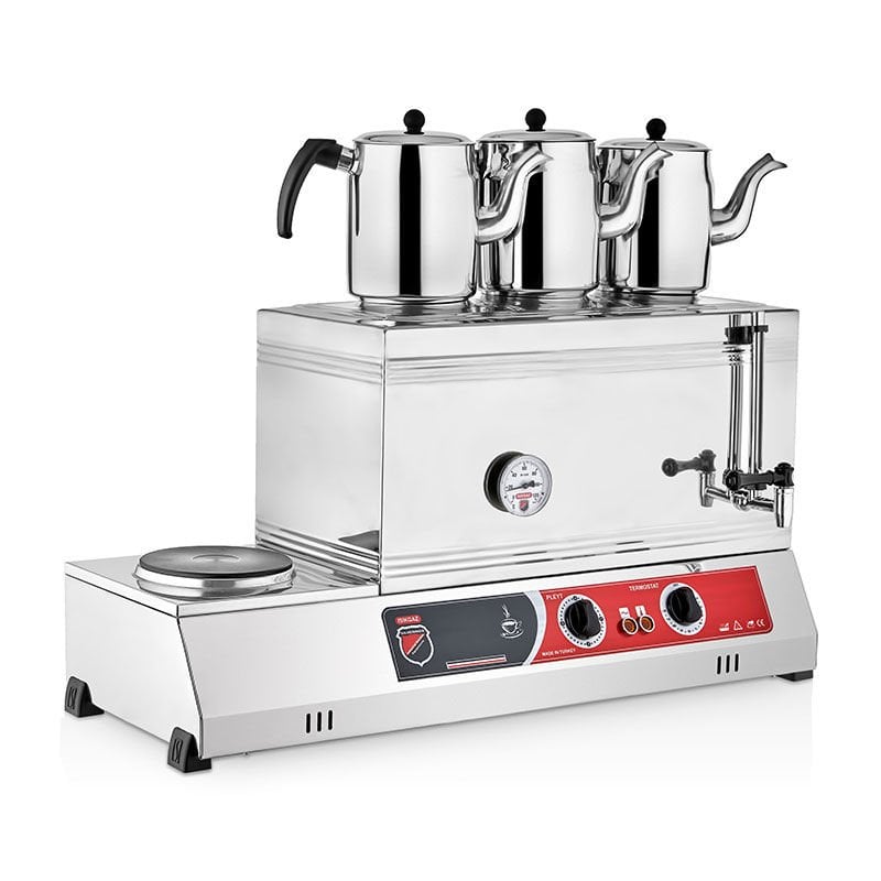 Silverinox 60'lık Kahveci Takımı 3 Demlikli Elektrikli 2082