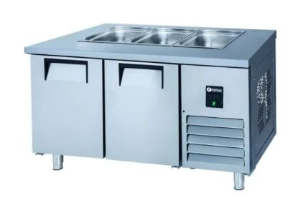 İceinox 4 Küvetli Servis Buzdolapları 150x70x80 STS 330 CR