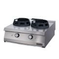 Öztiryakiler 900 Seri Set Üstü İkili Wok Ocak Gazlı 80x90x30-28kW