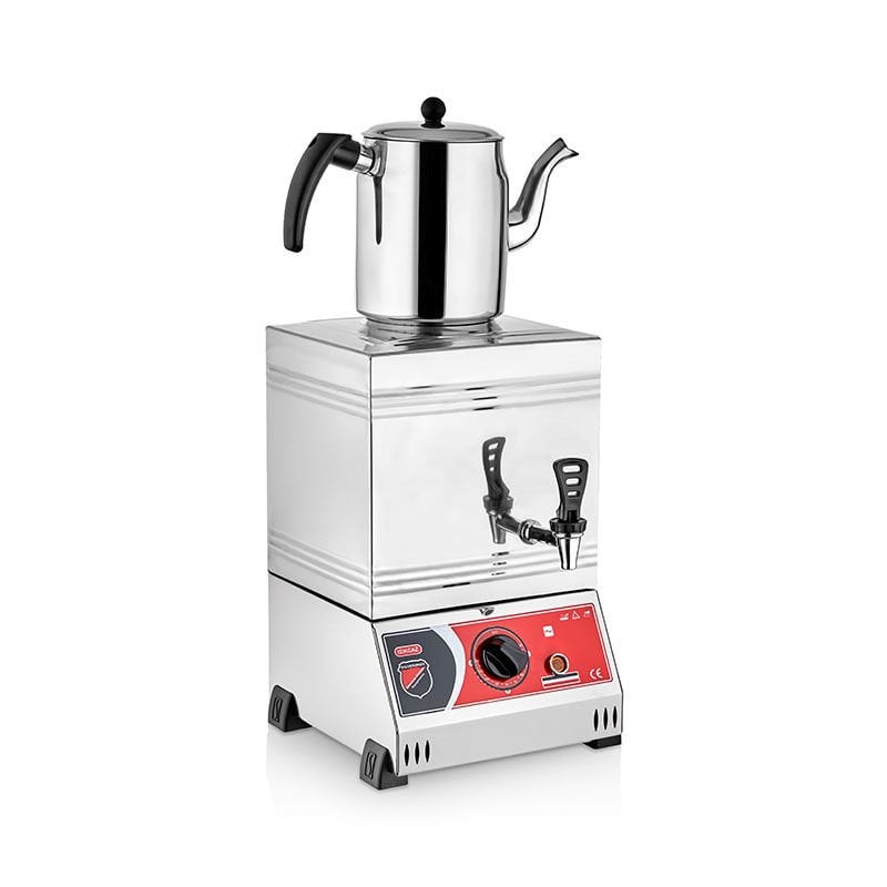 Silverinox 15'lik Çay Kazanı Tek Demlikli Elektrikli 2120