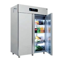 Frenox İki Kapılı Dik Tip Buz Dolabı Gastronom Seri 140x81x205 cm 430 Kalite BN14-M-R290