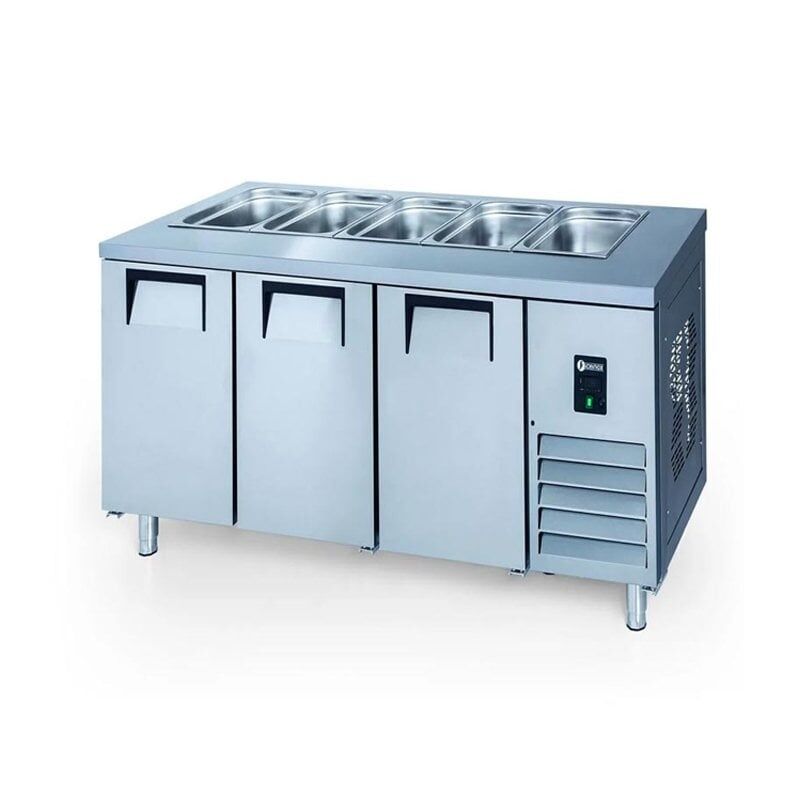 Iceinox STS.515 Servis Tip 2 Kapılı Buzdolabı, 200x70x85 cm