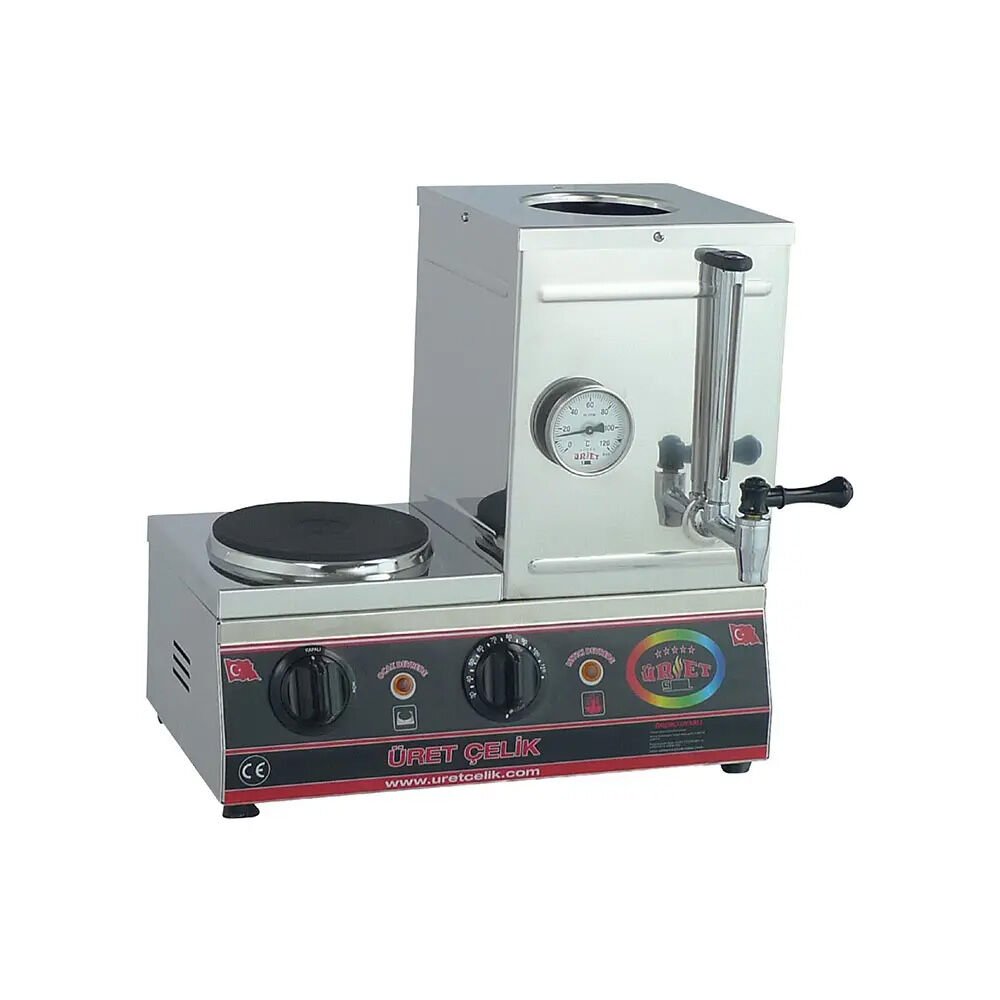 Üret 15’lik - 12 Litrelik Pleytli Kahveci Kazanı KK 1