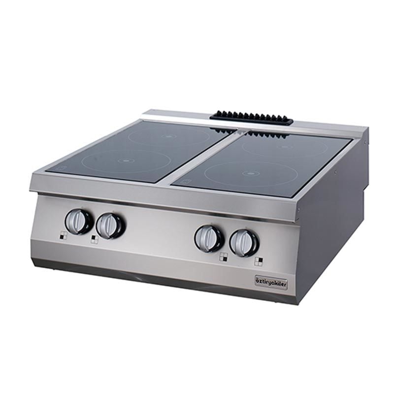 Öztiryakiler 900 Seri Set Üstü Dörtlü Seran Ocak Elektrikli 80x90x30