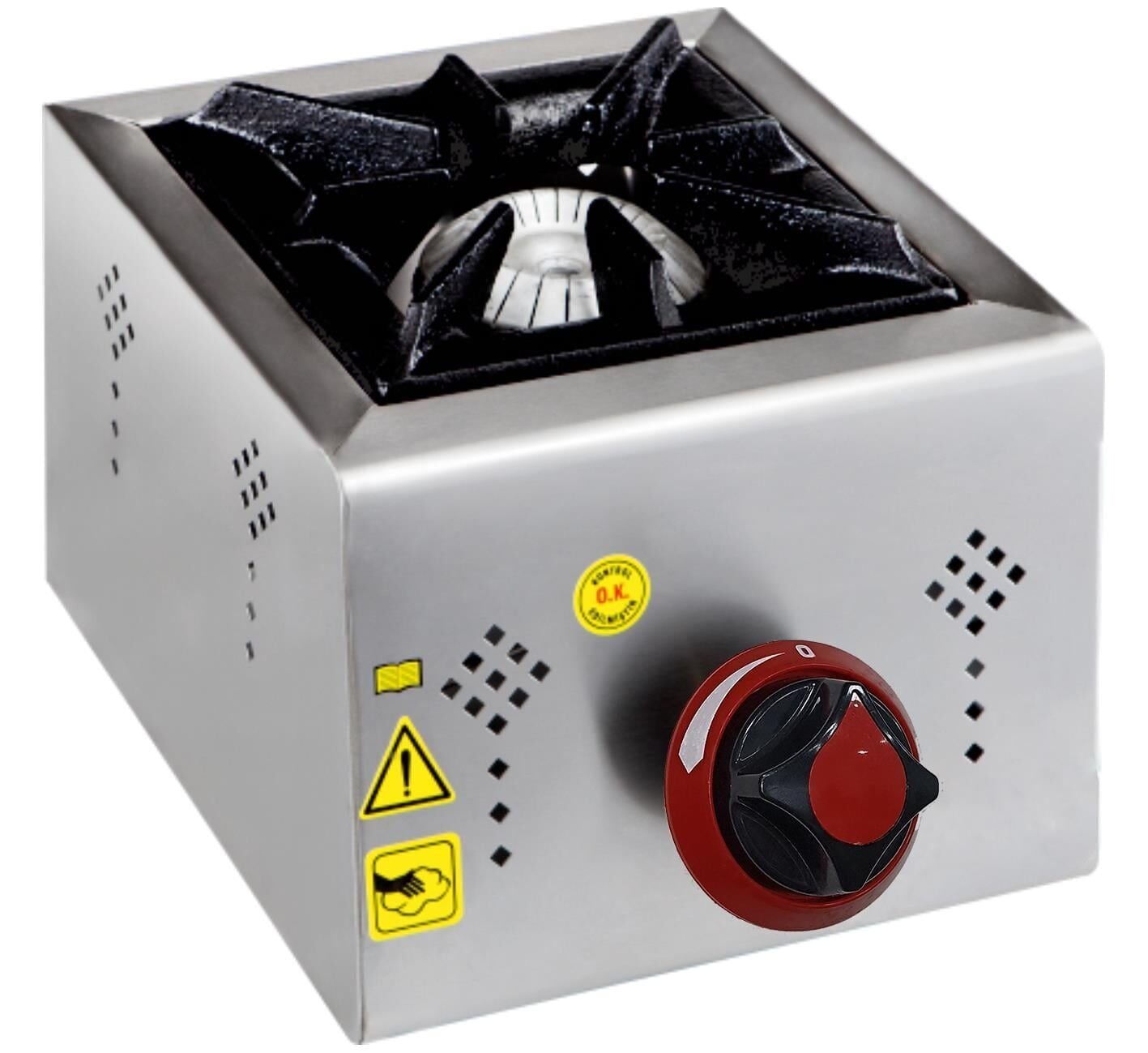 CSA Gazlı Ekonomik Ocak Tekli Set Üstü 25x29x18 cm KRCS.EOG.1