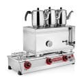 Silverinox 60'lık Kahveci Takımı 3 Demlikli Doğalgazlı 2066-D