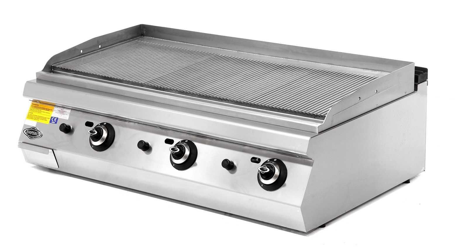 Empero EMP.PLS.7IG031 700 Seri Set Üstü Oluklu Plety Izgara Gazlı 120x73x30 cm