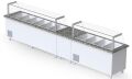 İceinox 4 küvetli Servis üniteler 150X80X132  KTH-F 330 CR