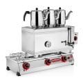 Silverinox 60'lık Kahveci Takımı 3 Demlikli Elektrik + Doğalgazlı 2101-D
