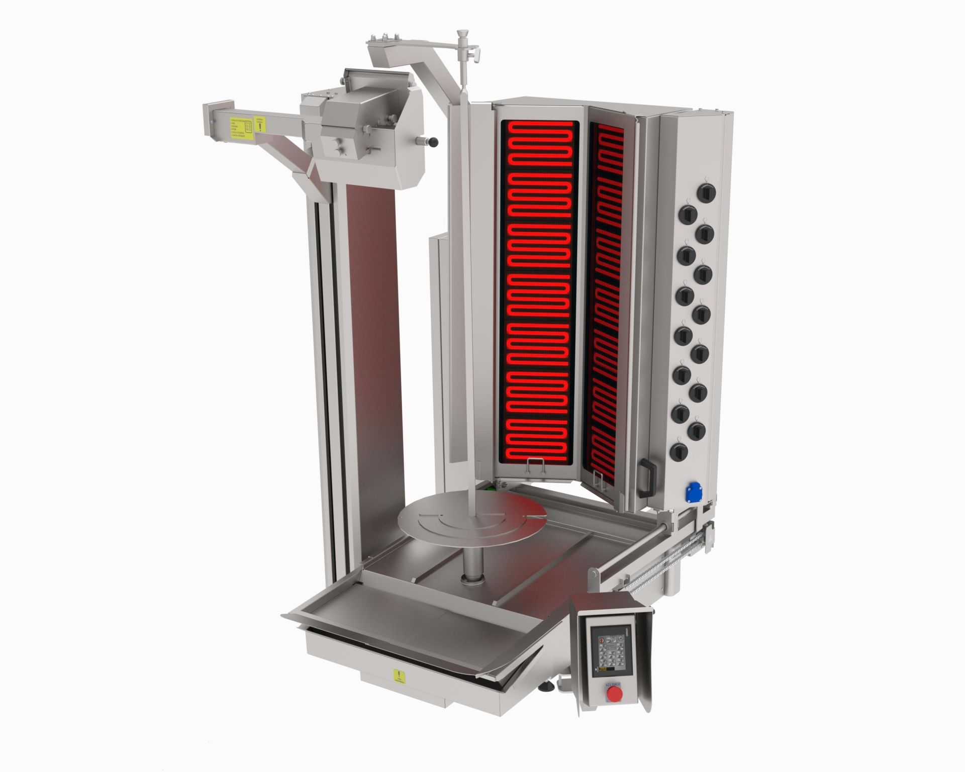 Atalay 14 Gözlü Döner Robotu Elektrikli Geniş Kesim ADR-14E-GK