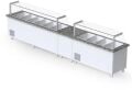 İceinox 6 küvetli Servis üniteler 250X80X132 STS-F 650 CR