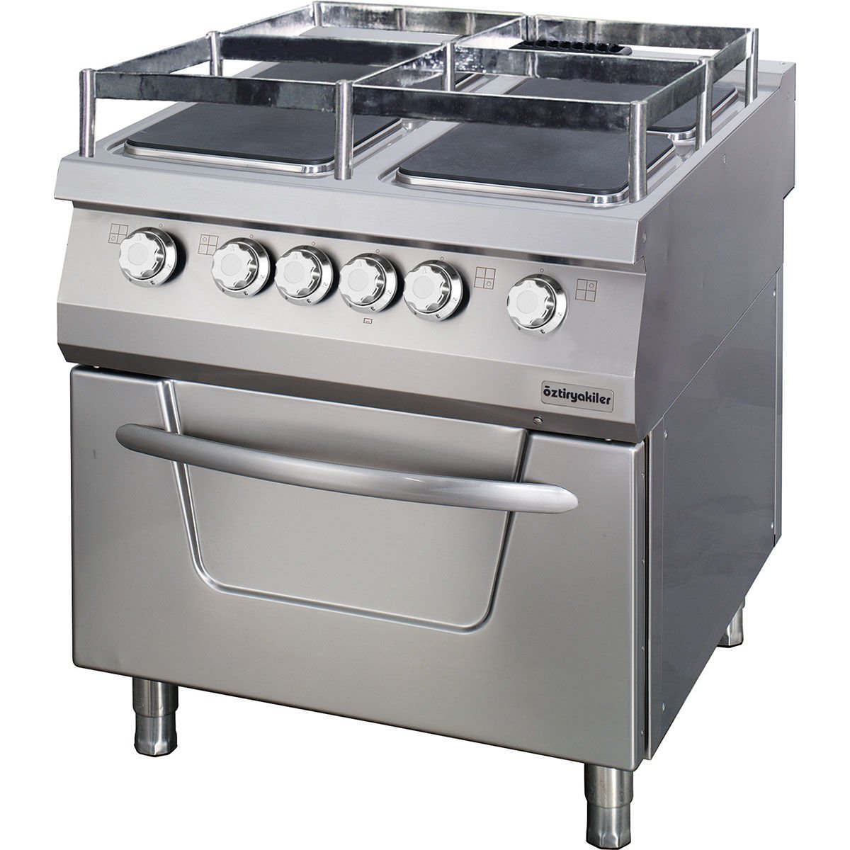 Öztiryakiler Kuzine Fırınlı 900 Seri Gemi Model 4 Plate Elektrikli 80x90x85