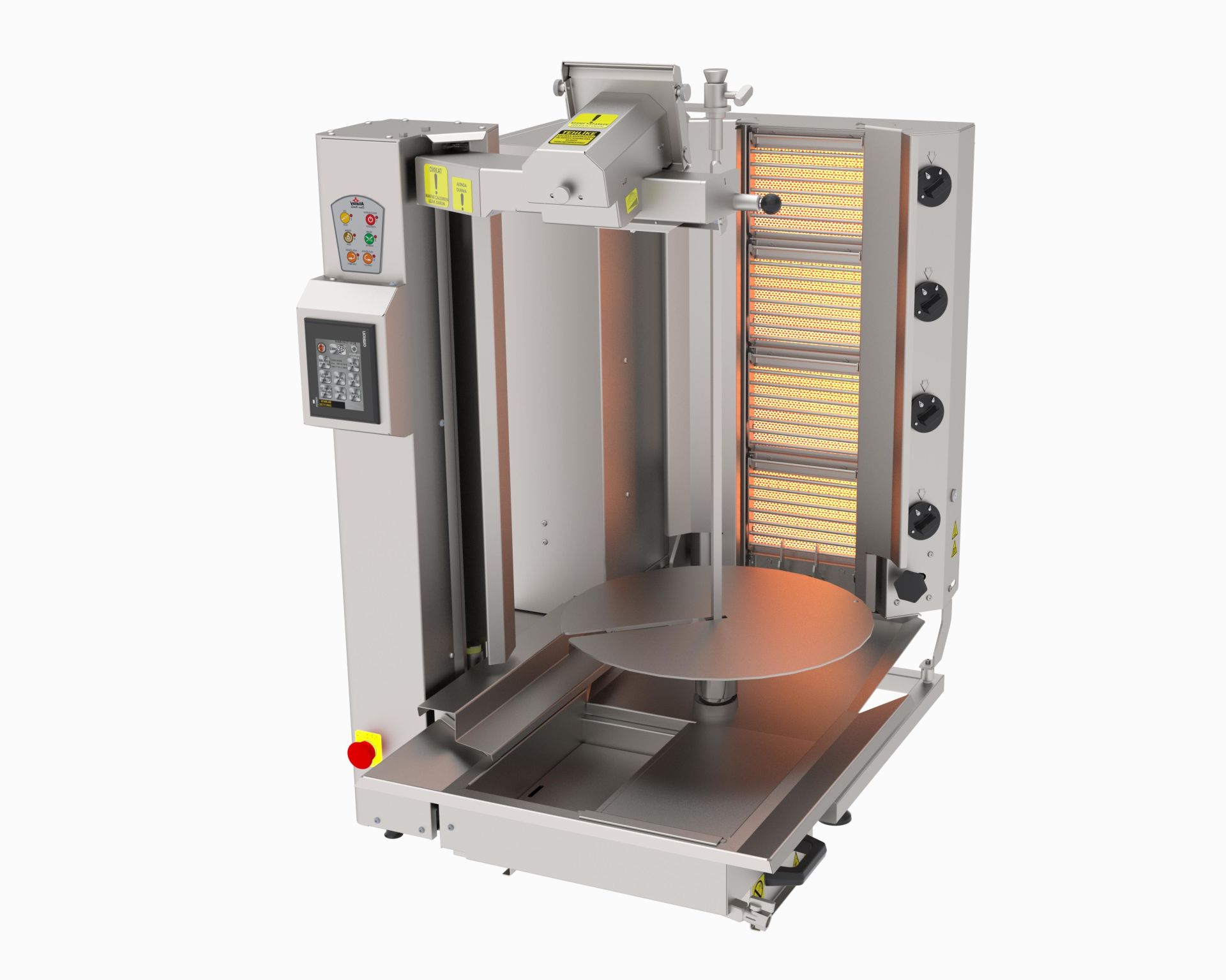 Atalay 4 Gözlü Döner Robotu Gazlı Compact ADR-C1-4G