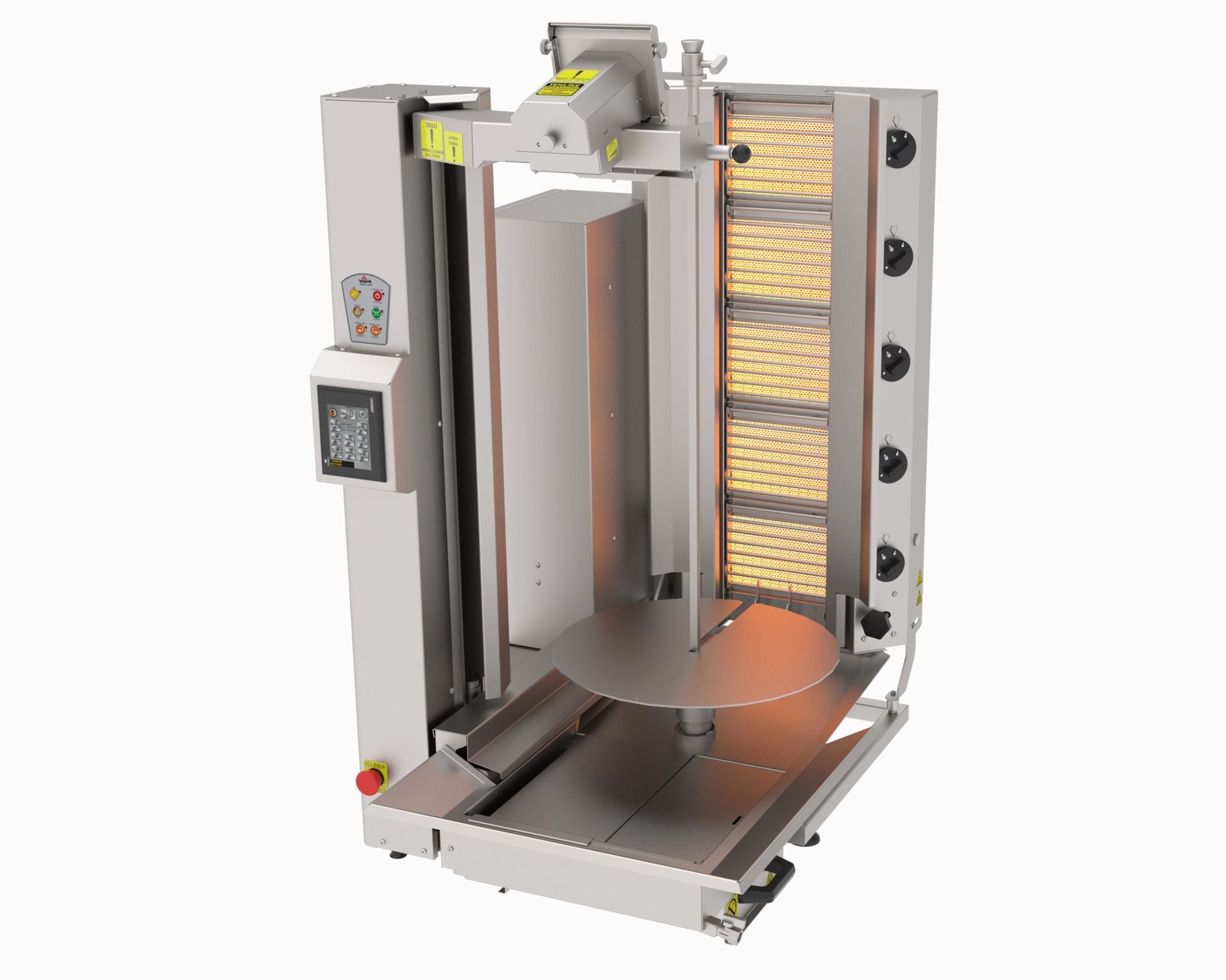 Atalay 5 Gözlü Döner Robotu Gazlı Compact ADR-C1-5G