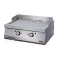 Öztiryakiler 900 Seri Set Üstü Grill Plate Düz Gazlı 80x90x30 - Sert Krom Kaplı