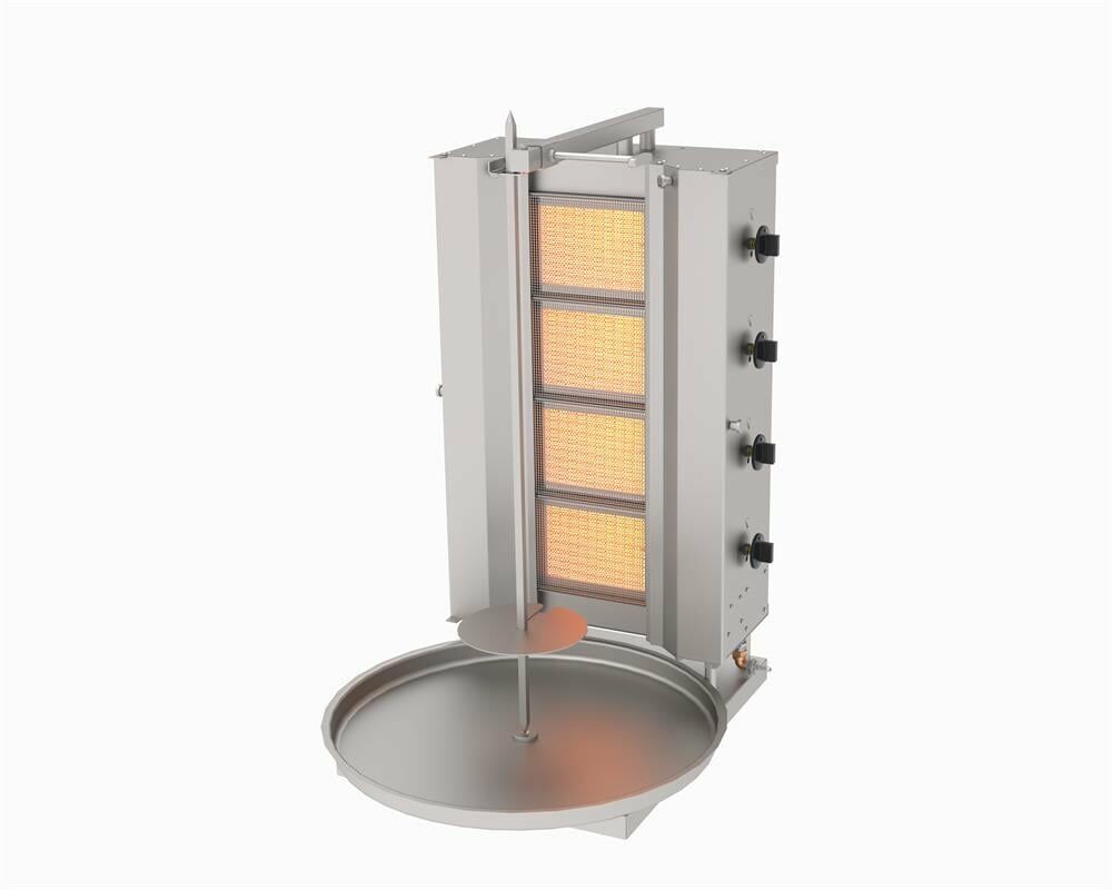 Atalay 4 Gözlü Döner Ocağı Gazlı Sabit ADG-4S